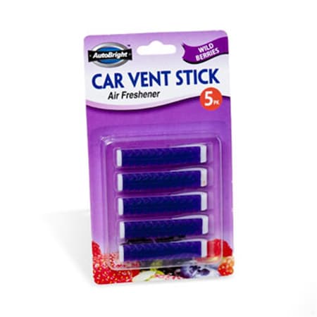 Regent Products 3303 Car Vent Stick Carded AIR FRESHENER WILD BERRIES